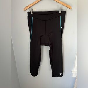 Black and Blue Bike‎ Shorts for Active Adventures